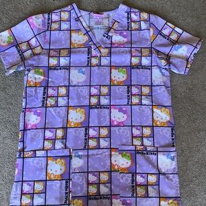 COPY - Hello Kitty Scrub Top
